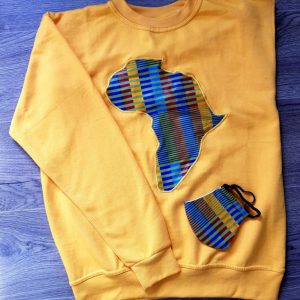 African Print Sweater